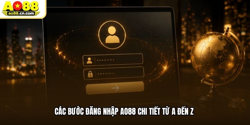 Các bước đăng nhập AO88 chi tiết từ A đến Z