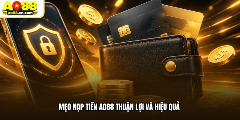 Mẹo nạp tiền AO88 thuận lợi và hiệu quả
