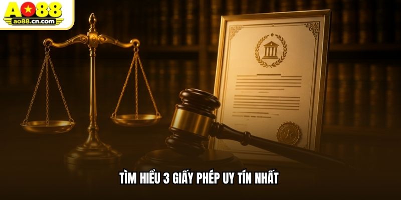 Tìm hiểu 3 giấy phép uy tín nhất