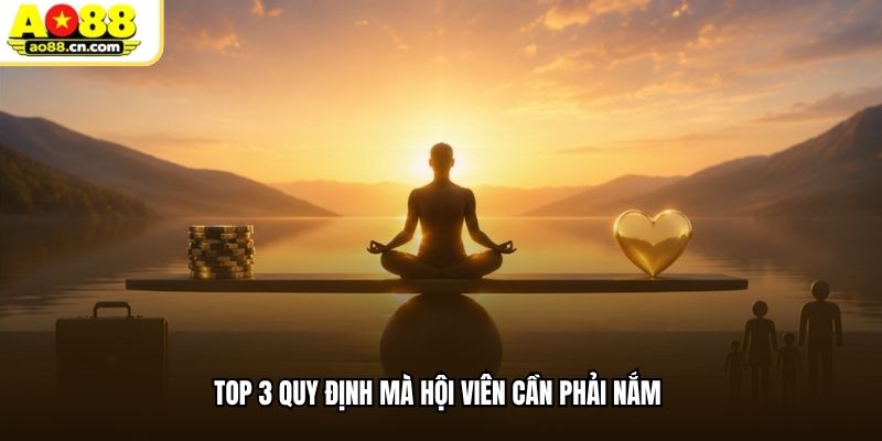 Top 3 quy định mà hội viên cần phải nắm